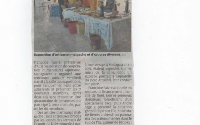 On parle de nous dans la presse